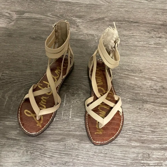 Women| Sam Edelman Womens Gallagher Split Toe Casual Ankle Strap - Picture 4 of 5